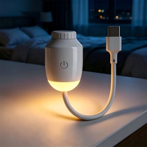2-in-1 LED Star Projector Night Light, 360° Adjustable USB Space Lamp, Soft Warm Ambient Lighting, Versatile Decor for Bedroom Car Interior Home Party Use
