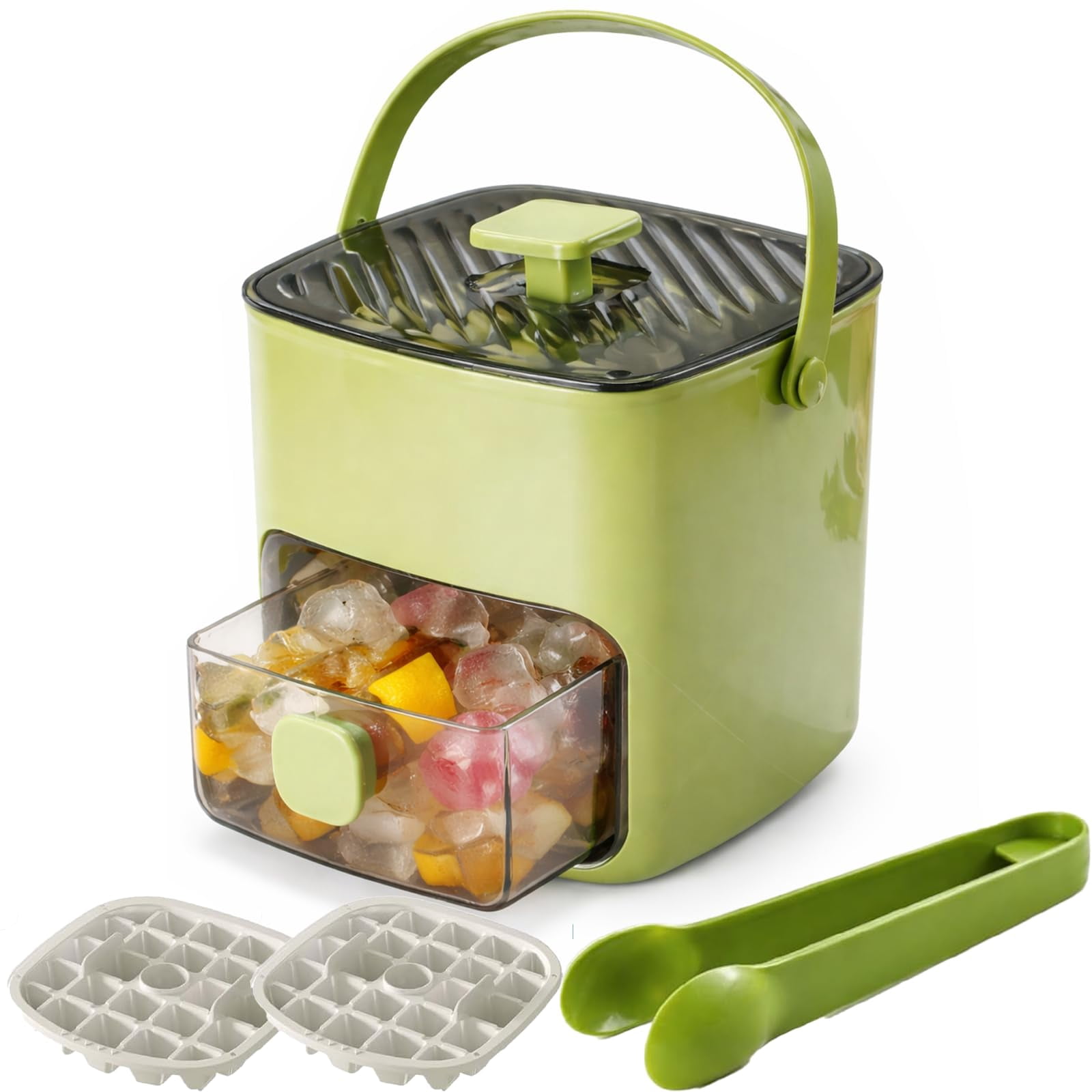 2-in-1 Large Capacity Ice Maker & Storage Bin Set, Press Release Ice ...
