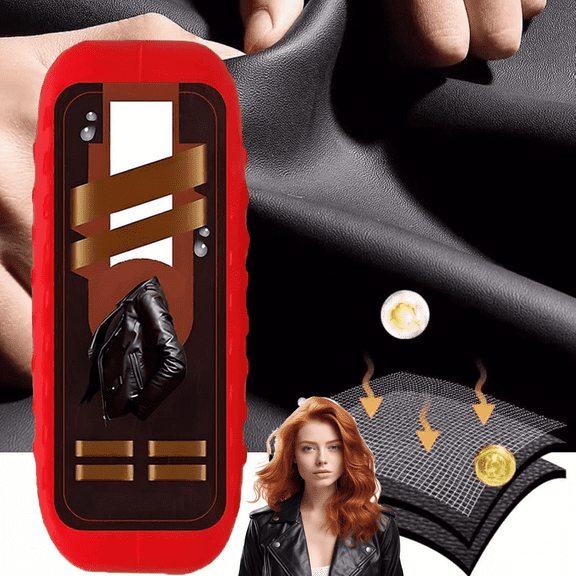 2-in-1 Leather Cleaner and Conditioner,Leather Furniture Cleaner and Conditioner Brush,Car Interior Cleaner Kit,Leather Repair Care Restores Softness & Shine,for Couch,Jacket,Bag,Shoes (1PC)