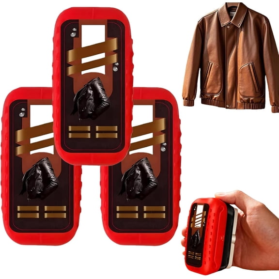 2-in-1 Leather Cleaner and Conditioner, Leather Furniture Cleaner and Conditioner, Car Interior Cleaner Kit, Leather Repair Care Restores Softness, for Couch, Jacket, Shoes, Car Seats(3pcs)