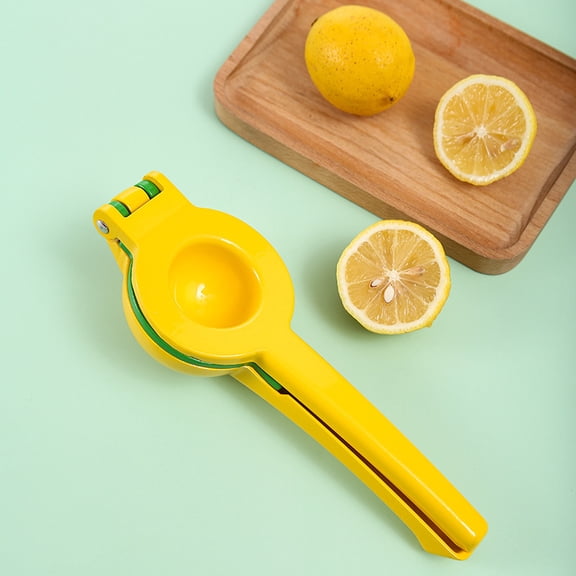 2-in-1 Lemon Squeezer Sturdy Max Extraction Hand Juicer Lemon Squeezer - Easy to Clean Manual Citrus Juicer - Easy-Use Lemon Juicer Squeezer for Lemons, Limes, Oranges