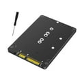 thumbnail image 1 of 2 in 1 M.2 NGFF mSATA to SATA3.0 Interfaces Converters Card for PC Laptop, 1 of 11