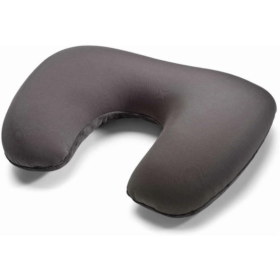 2-in-1 Magic Travel Pillow, Charcoal, One Size
