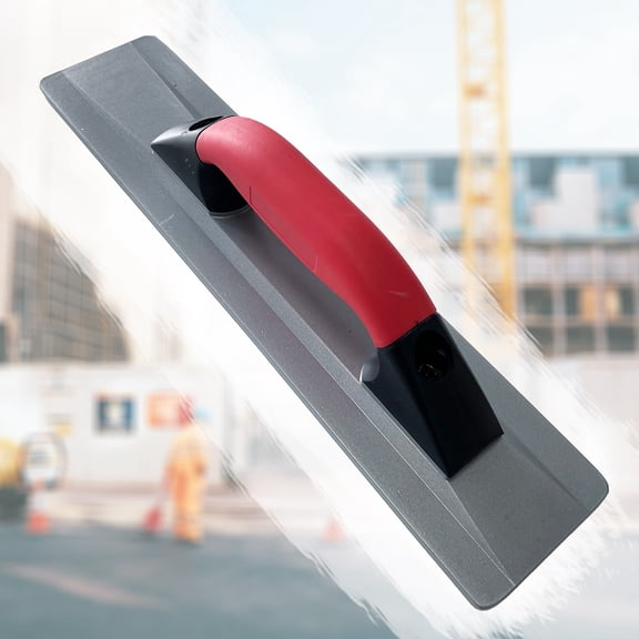 2-in-1 Magnesium Hand Float & Trowel (16 Inch), Lightweight Concrete and Drywall Finishing Tool for Skimming, Smoothing, and Leveling Large Surfaces