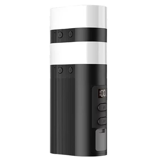 2-in-1 Magnetic Camping Light & Power Bank - 6000mAh, RGB Modes, LED Lantern with Display for Outdoor Activities