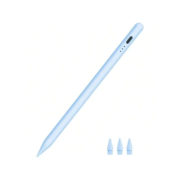 2-in-1 Magnetic Digital Pen: Universal Active Stylus for All Touch Screens | Seamless Rechargeable Pencil for iPad, Samsung & Android Tablets | Precision Drawing & Smooth Writing Tool with Fast