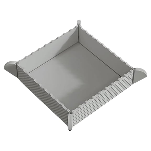 2-in-1 Magnetic Foldable Silicone Mat, Foldable Silicone Serving Tray, Heat Resistant Waterproof Silicone Trivet, Silicone Kitchen Mat, Space-Saving Foldable Storage Tray for Home Camping Daily Use