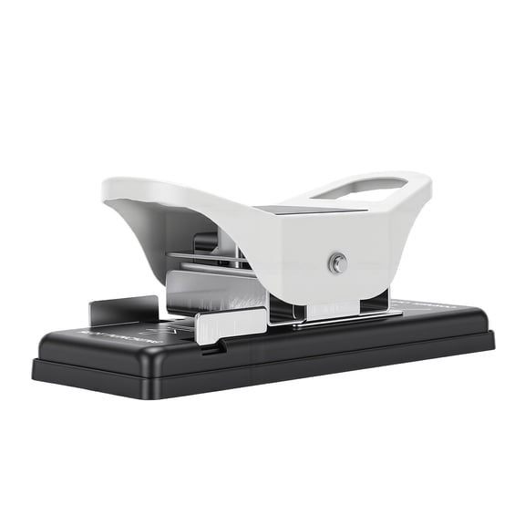 2 in 1 Manual Slot Hole Punch and R5 Round Corner Cutter Heavy Duty Badge Puncher for ID Cards and Paper Crafts (7.24 x 3.15 Inches / 18.4 x 8.0 cm)
