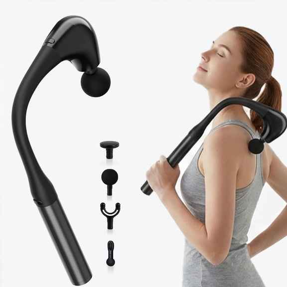 2-in-1 Massage Detachable Elbow  Deep Tissue Body For Athletes Handheld Hammer With 4 Heads Builder