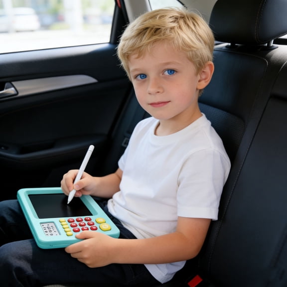 2-in-1 Math Learning Tablet for Kids – LCD Writing Pad with Arithmetic Practice – Interactive Educational Device for Handwriting & Calculation – Multiple Modes for Skill Development