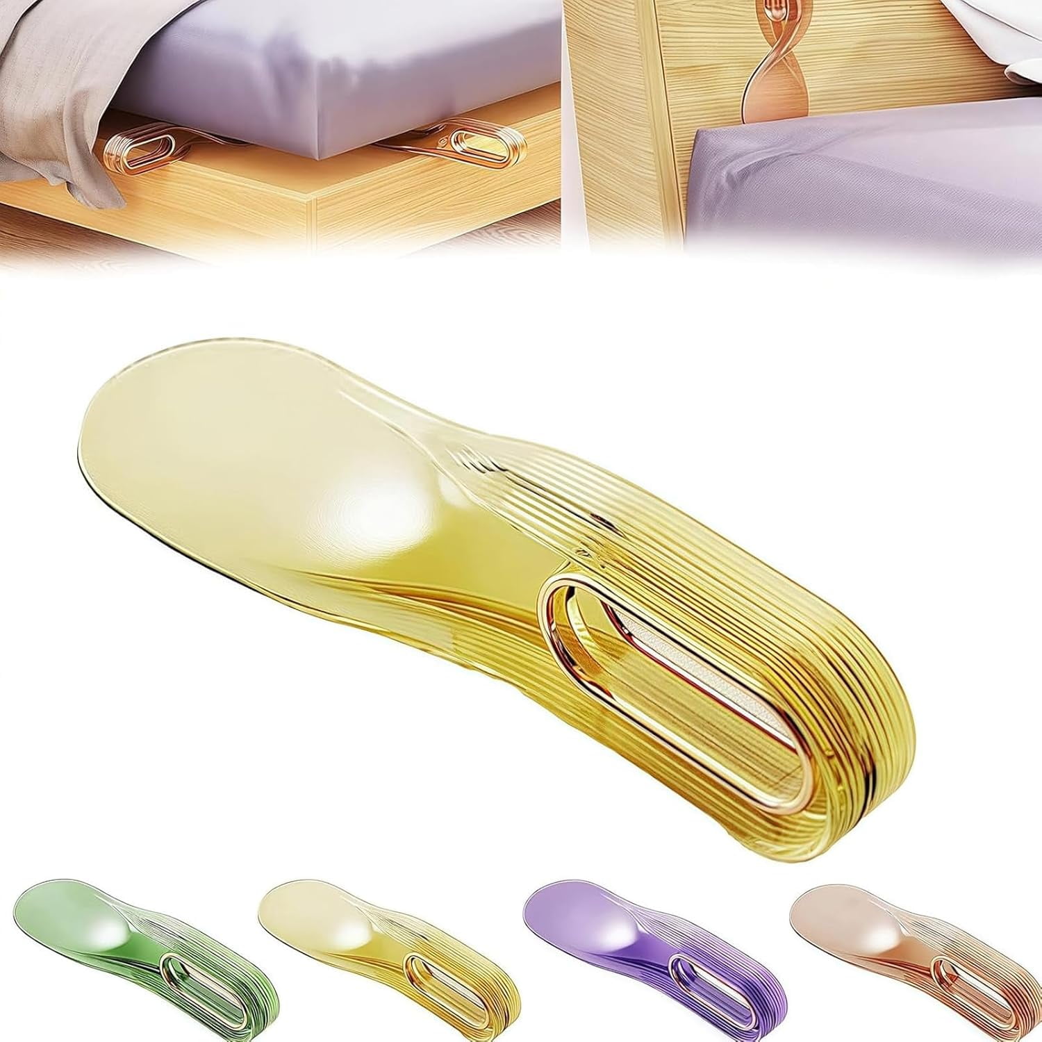 2-in-1 Mattress Lifter & Bed Sheet Tucker Tool, Bed-Making Wedge Set ...