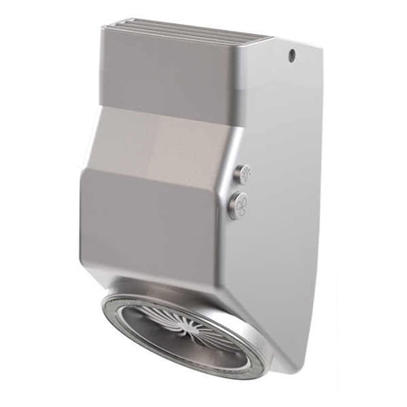 2-in-1 Mechanical 4-speed Smoke Fan with Adjustable LED Microscope Light Source