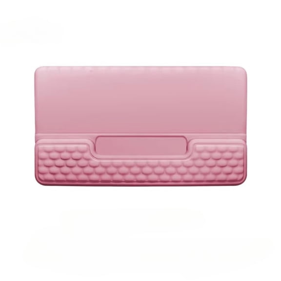 2-in-1 Mechanical Keyboard Wrist Rest with Integrated Memory Foam, Office Ergonomic Hand and Wrist Support Pad