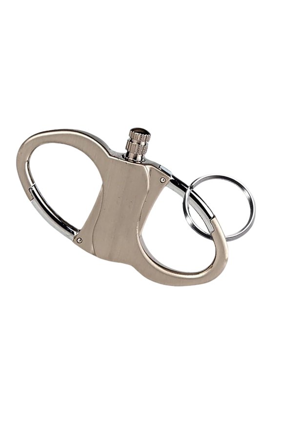 2-in-1 Metal Keychain Fire Starter, Compact and Weather-Ready, Multicolor, 1 Pack