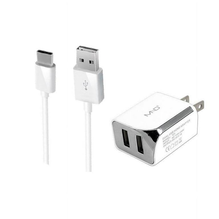 Lg Aristo Lg K8 Charger Type 2-in-1 Micro-USB Chargers For LG Stylo 3,