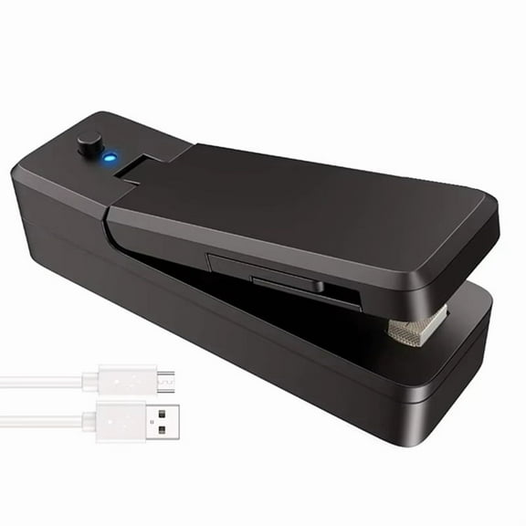 2-in-1 Mini Bag Sealer & Cutter, Portable Heat Sealer for Plastic & PVC Bags, Ideal for Outdoor Picnics & Campaigns