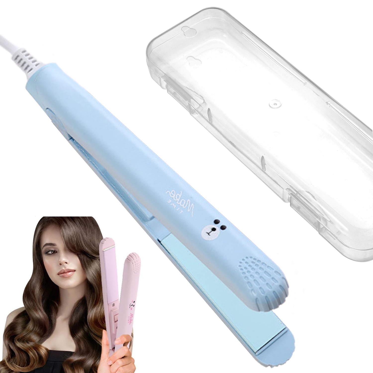 Kemier mini hair clearance straightener