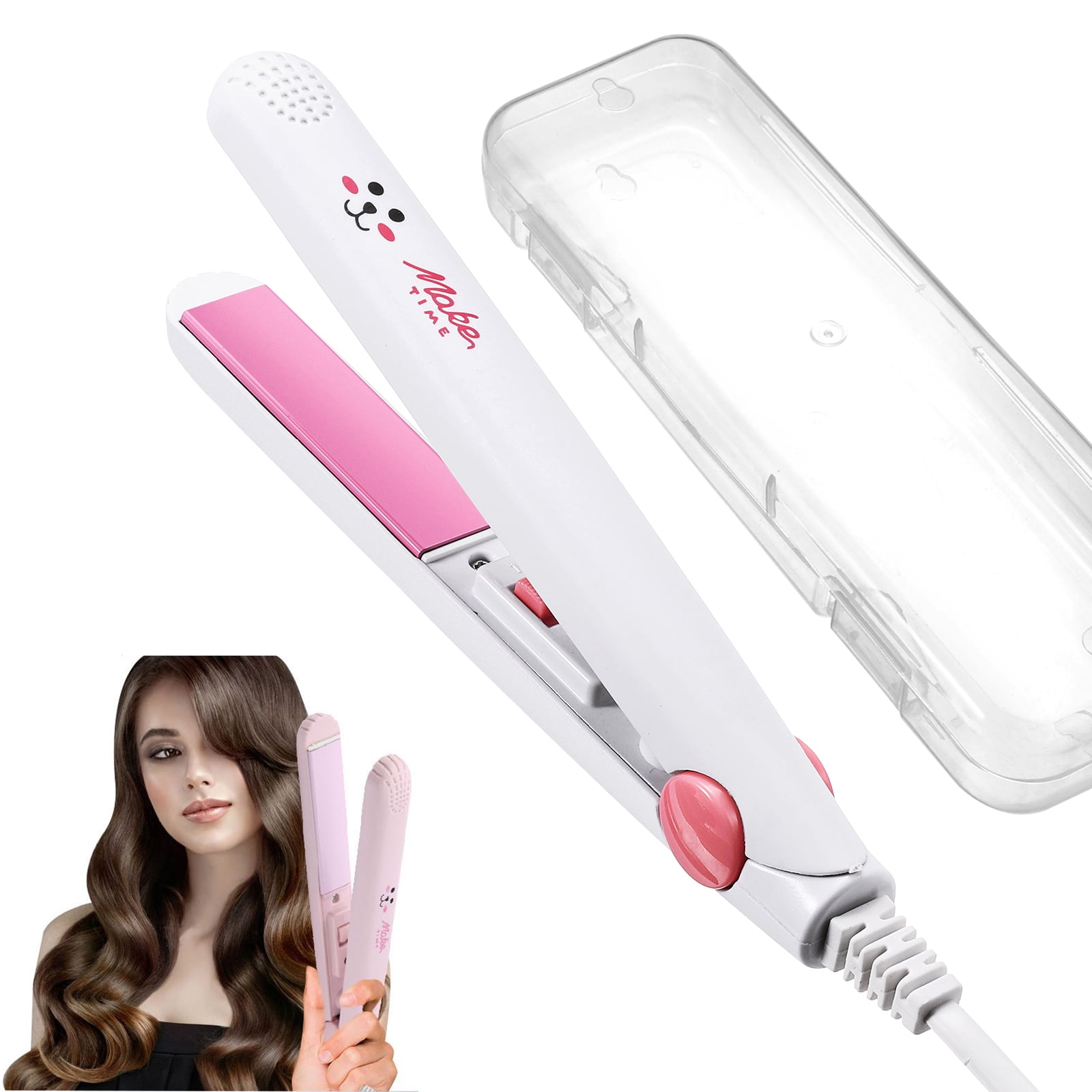 Hot Beauty Ceramic Mini Flat Iron 1/2 – The Beauty Plug Online