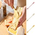 thumbnail image 1 of 2-in-1 Mini Silicone Spatula, Dual-ended, Heat-resistant, Reusable Mini Silicone Spatula that Doubles as a Small Spoon and Kitchen Scraper, for Cooking in the Kitchen, 1 of 4