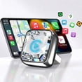 thumbnail image 1 of 2-in-1 Mini Wireless CarPlay & Android Auto Adapter – 2026 Upgrade, Converts Wired to Wireless, Plug & Play No Delay, for iPhone 6+ (iOS 10+) & Android 11+, Type-C, 1 of 7