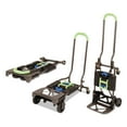 thumbnail image 1 of 2-in-1 Multi-Position Hand Truck and Cart, 300 lbs, 16.63 x 12.75 x 49.25, Black/Blue/Green | Bundle of 2 Each, 1 of 4