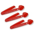 thumbnail image 1 of 2-in-1 Multifunction Tablespoon Coffee Ground Measuring Scoop with Bag Sealing Clip 3 Pack, 1 of 5