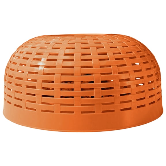 2-in-1 Multifunctional Food Cover & Colander,10.24 Inch Plastic Mesh Food Protector with Drain Basket,Breathable Anti-Fly Dustproof Food Dome for Kitchen,Fruit Vegetable Wash,Leftover Storage