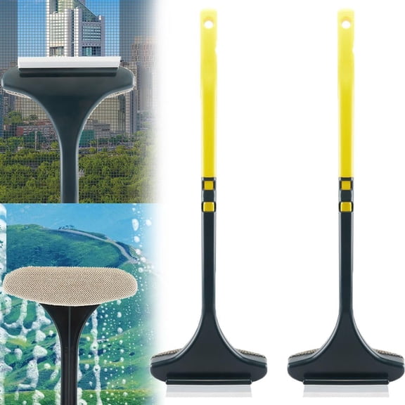 2 in 1 Multifunctional Screen Brush, 2025 New Mesh Cleaner Brush Multifunctional Screen Brush, Window Cleaner Brush