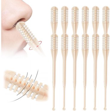 2 In 1 Nasal Hair Cutter For Women And Men,2025 Upgraded Nasal Hair Trimmer,Manual 360° Rotating...