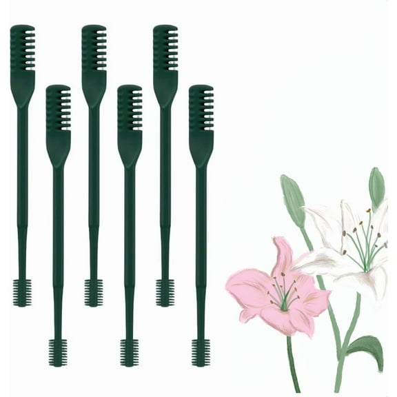 2-in-1 Nasal Hair Cutter, 2025 New Double Sided Nose Hair Knife, 360° Rotating Nose Hair Trimmer Remover Tool Hair Razor Cutter for Women and Men (Dark Green)