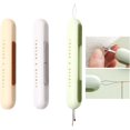 2in1 Needle Threader & Seam Ripper Kit Ergonomic Grip, Stretchable