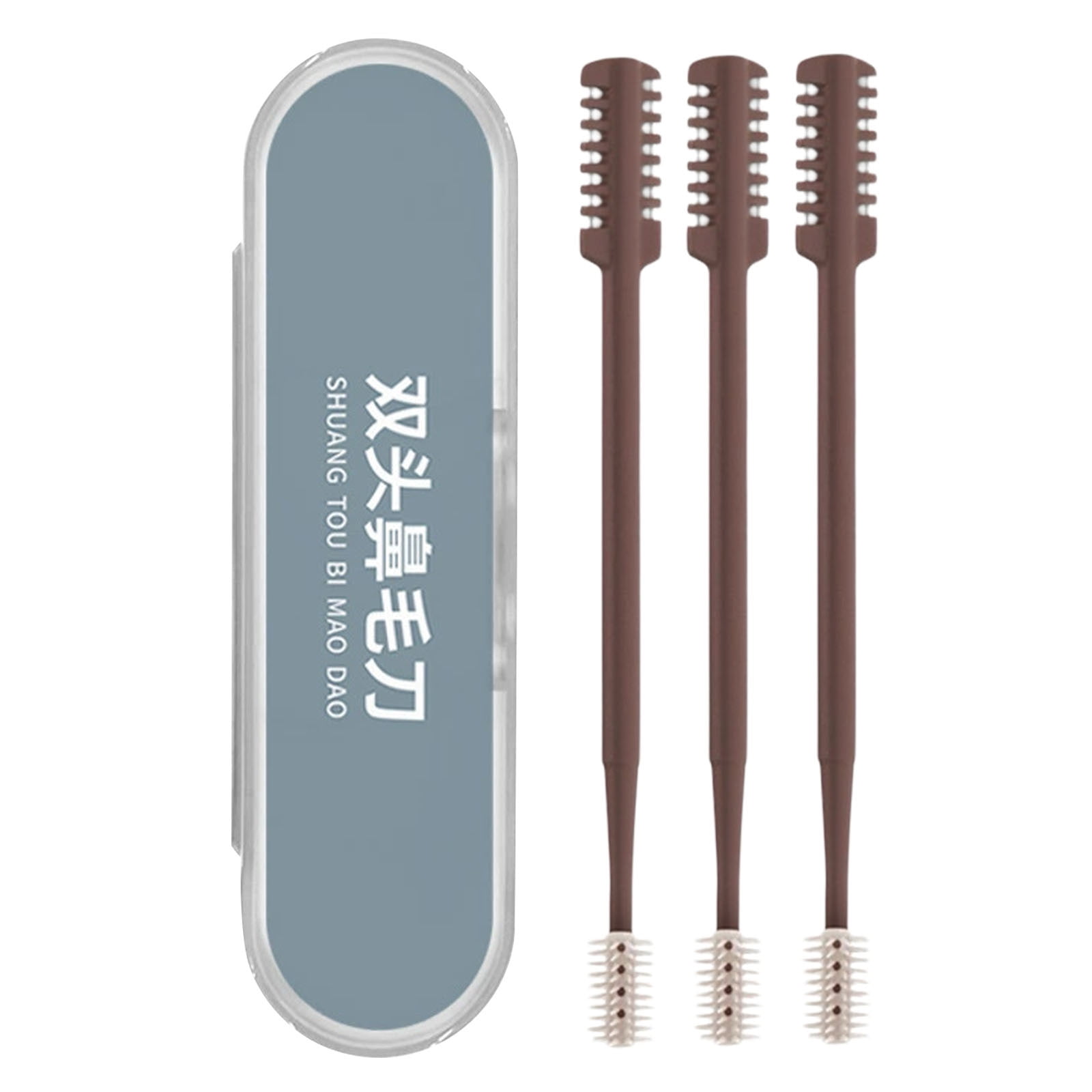 2-in-1 Nose Hair Trimmer & Ear Pick, 360° Rotating Nasal Hair Cutter ...