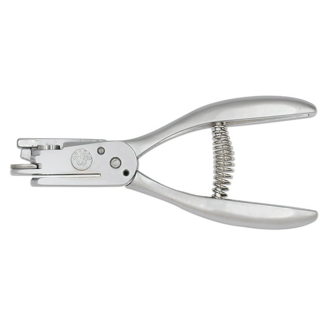 2 in 1 Notches & Pattern Hole Punch Pliers Proofing Notched Marker