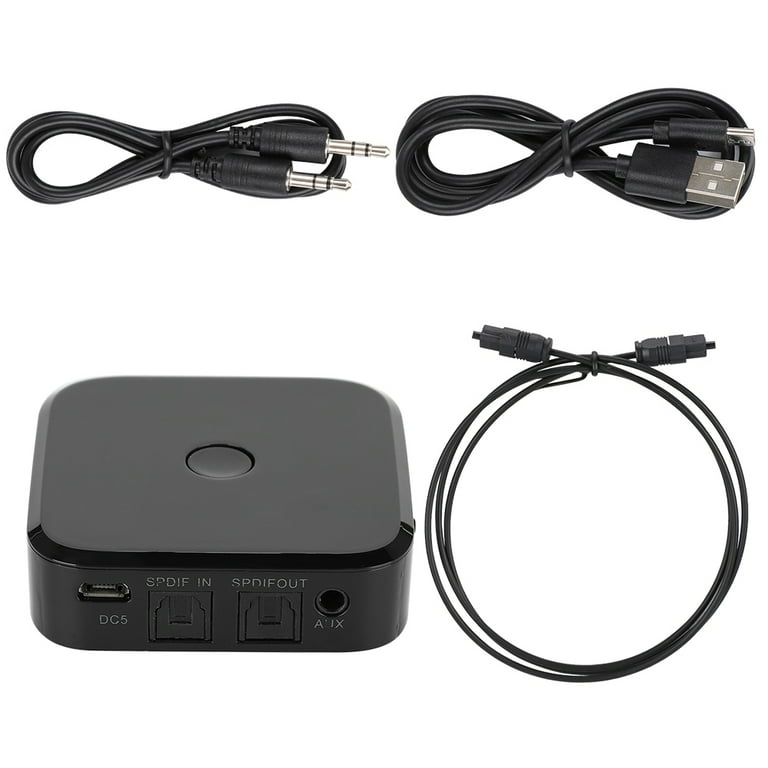 2 in 1 Optical Fiber Bluetooth Transmitter Receiver Audio Adapter for APTX Version for XBOX Walmart