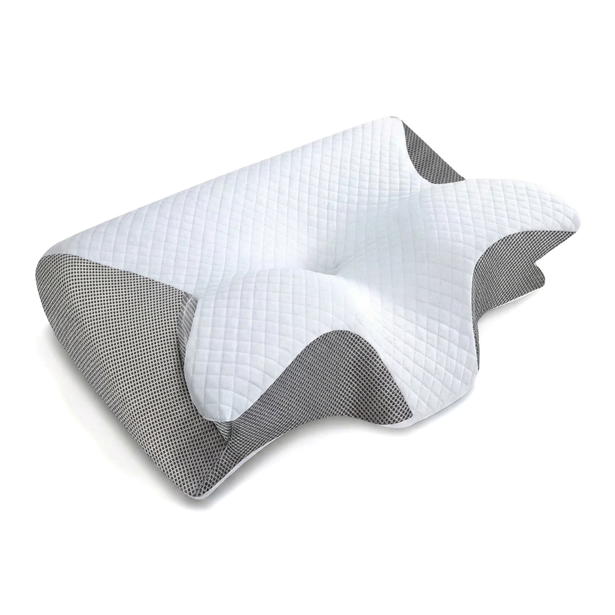 2-in-1 Orthopedic Memory Foam Cervical Pillow for Neck Pain Relief