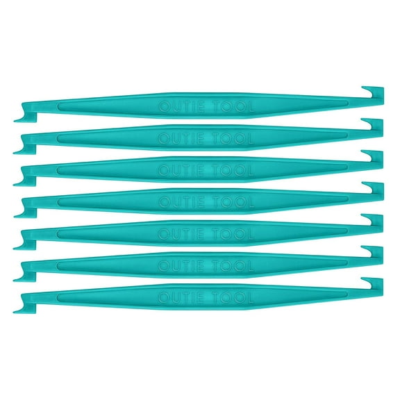 2 in 1 Outie Tool Aligner Remover for Invisible Braces | Easily and Safely Removes Top & Bottom Trays | 60 Count (Pacific)