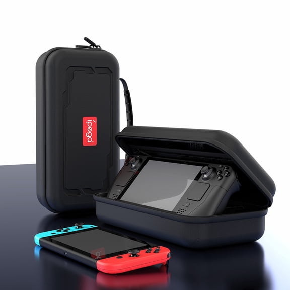 2-in-1 PD Fast Charging Protective Case for Nintendo Switch & Steam Deck - Portable Hard Shell Storage Bag with Charging Function, Travel Gaming Accessory for On-the-Go Play