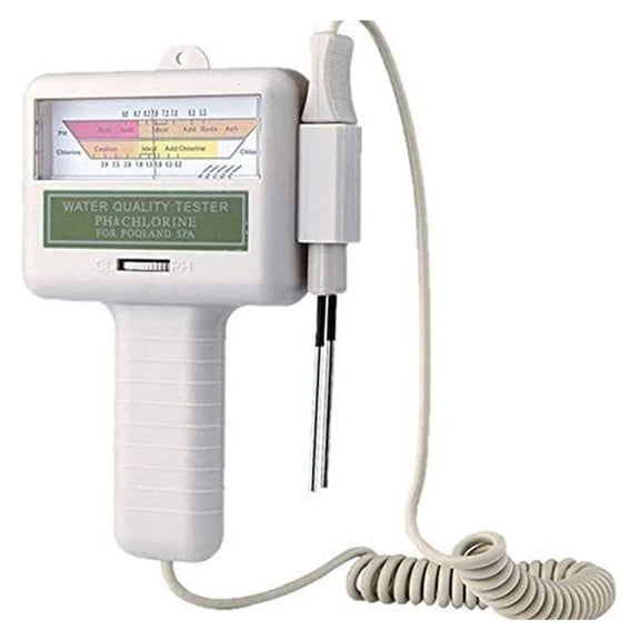 2 in 1 PH Chlorine Meter Chlorine Tester PH Tester Chlorine Water Quality Testing Device CL2 Measuring For Pool Aquarium