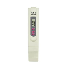 2-in-1 PPM Water TDS Meter Tester Drinking Water Quality Analyzer Monitor Filter Rapid Test Pools PPM TDS-3 ,Multifunctional