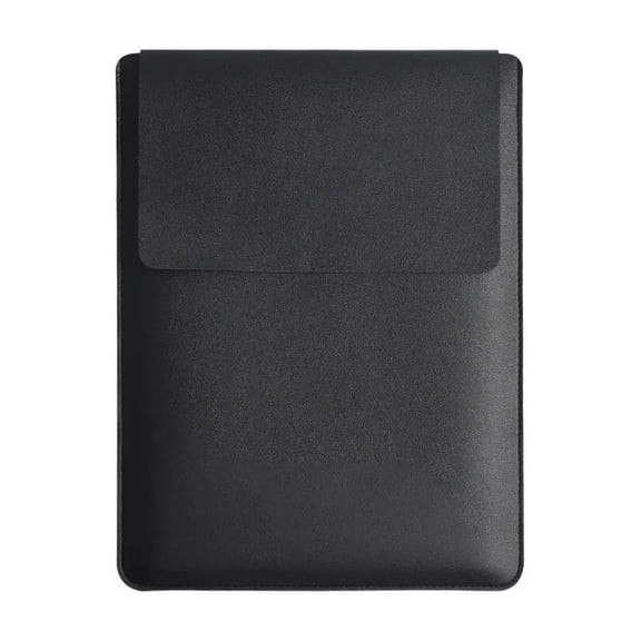 2-in-1 PU Leather Laptop Sleeve & Mouse Pad – Slim Protective Case for MacBook Air/Pro 13, ASUS, and 11-16 Inch Notebooks – Portable Foldable Design