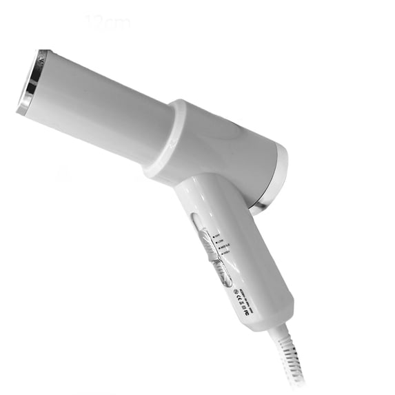 2-in-1 Pet Hair Dryer and Grooming Brush, Multiple Speed Settings with Flat and Round Attachments, Efficient Drying and Detangling for Small to Medium Cats and Dogs