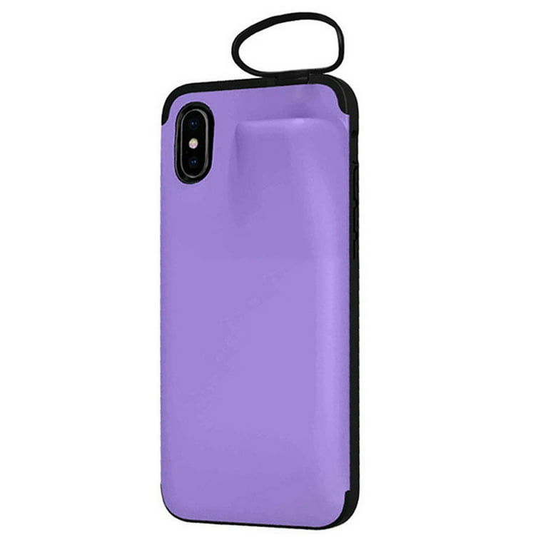 Iphone case with online earbud holder