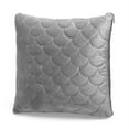 2in1 Pillow Blanket For Home and Travel Gray (HTATP02GY)