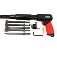 2 in 1 Pistol Air Pneumatic Needle Scaler Hammer Chisel 5000BPM 19