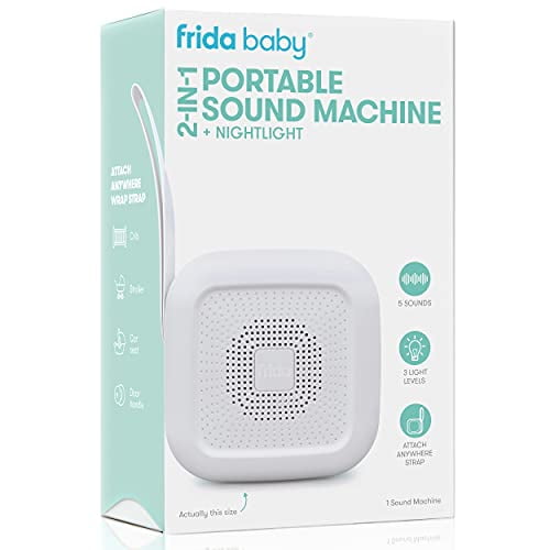 2in1 Portable Sound Machine + Nightlight by Frida Baby White Noise