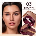 thumbnail image 1 of 2-in-1 Pressed Face Powder & Foundation Makeup, Matte Oil Control Flawless Setting Powder, Waterproof Long Lasting Finishing Powder, 1 of 6