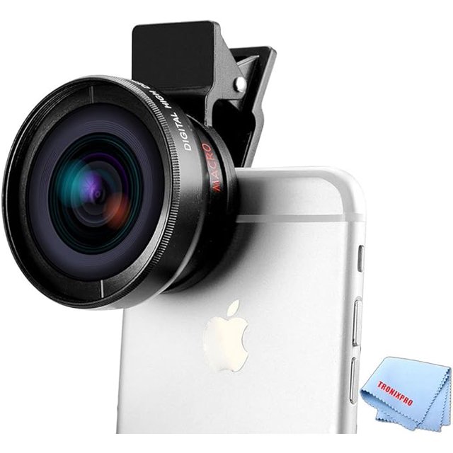 2in1 Professional Universal Smartphone HD Camera Lens Kit (Super Wide