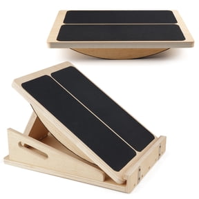 2-in-1 Professional Slant Board, Adjustable Incline Board and Calf Stretcher, Slant Board for Calf Stretching, Calf Stretch Board