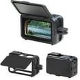 thumbnail image 1 of 2-in-1 Protective Case Cage & Light Shield Sunshade for DJI Action 5 Pro/Action 4/3, Camera Expansion Stand Mount Adapter Bracket Housing Bezel Cover Shell with Sun Hood, 1 of 10