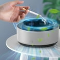 thumbnail image 1 of 2-in-1 Purifier Ashtray for Cigarettes Indoor with Aromatherapy Function, Battery-Powered for Home Office Use, 1 of 9